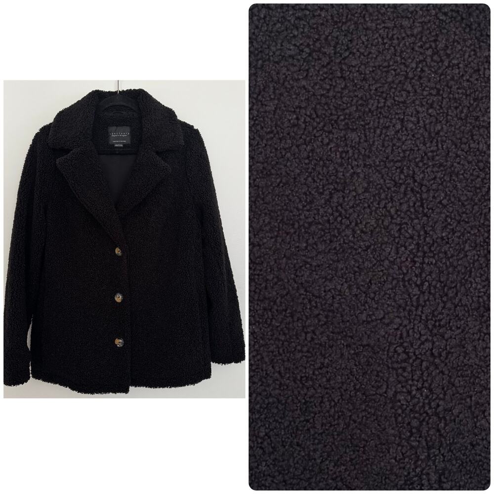 Sanctuary Teddy Jacket in Black